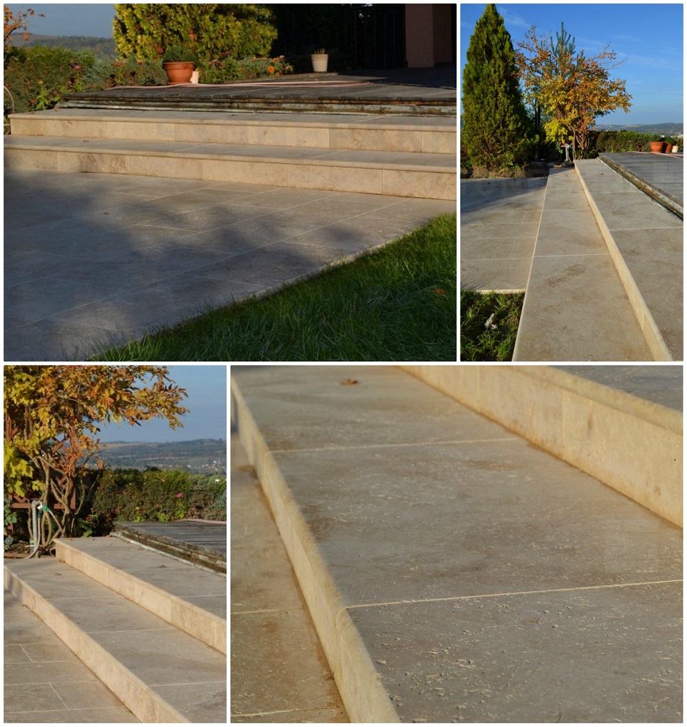 Kamenná dlažba kolem venkovního bazénu_1